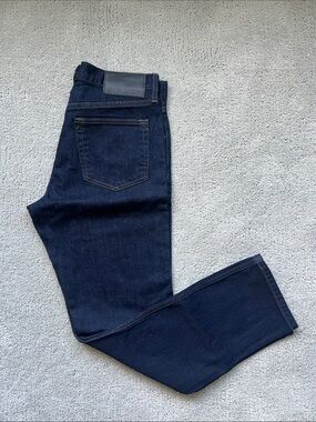 Dark Indigo Straight Leg Jeans